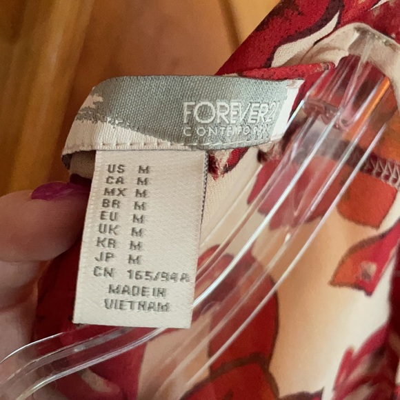 FOREVER 21 BLOUSE - Picture 2 of 2